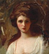 George Romney Lady Hamilton as Circe oil painting reproduction